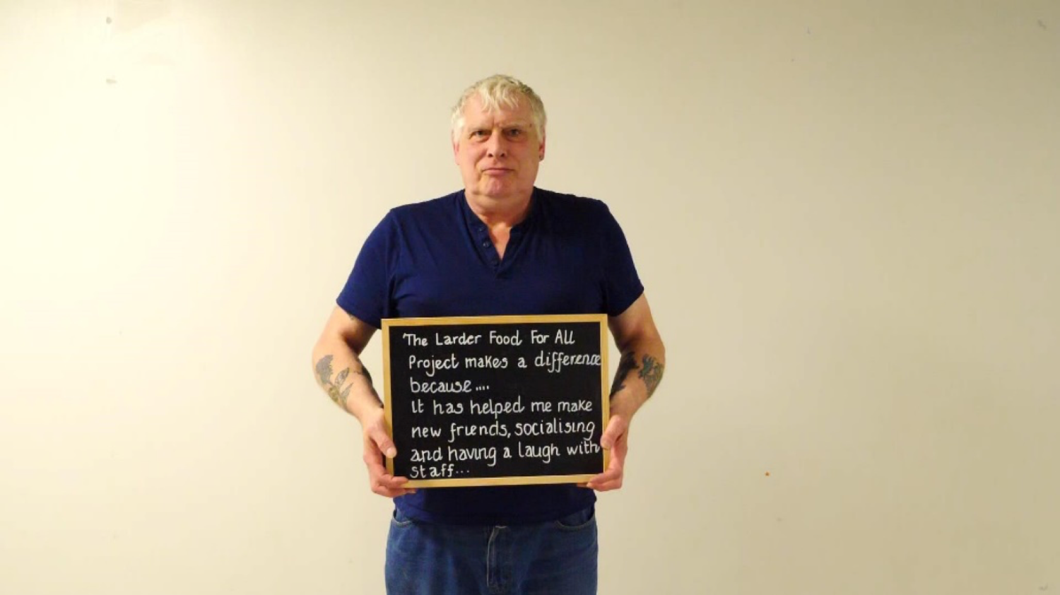 The Larder and West Lothian College joined forces to provide the