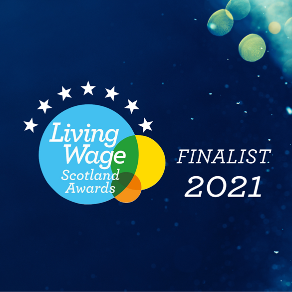 The Larder has been Shortlisted in the Living Wage Scotland Awards