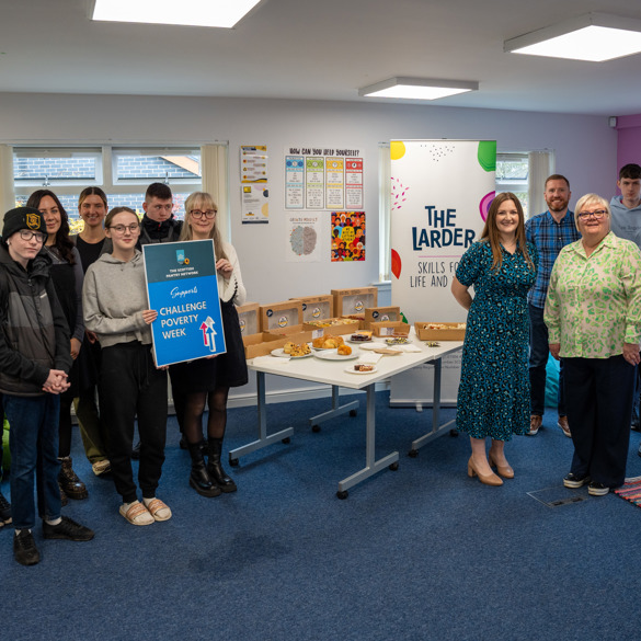 Minister’s visit to The Larder