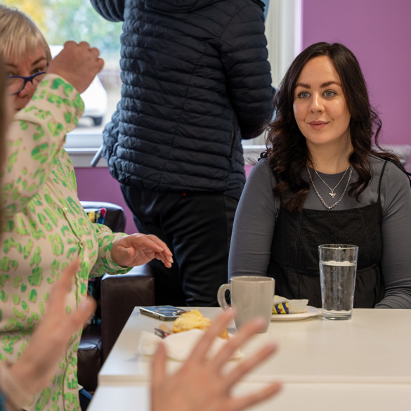 Minister’s visit to The Larder